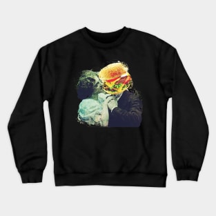 Cheeseburger romance Crewneck Sweatshirt